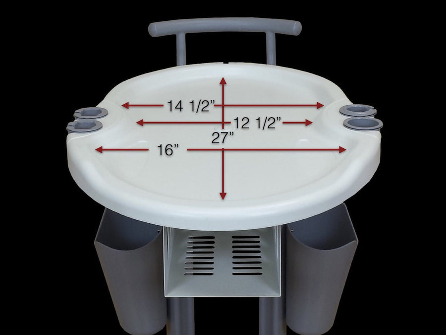 KM-3 Deluxe Universal Ultrasound Trolley