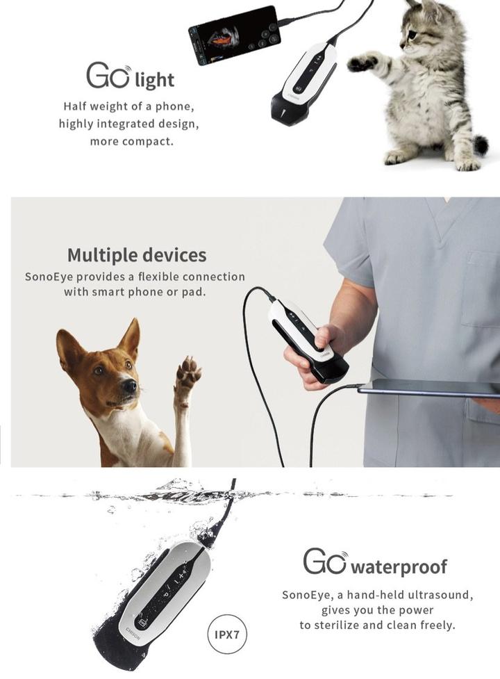 Chison SonoEye P5 VET Convex Mobile Smartphone Ultrasound Machine | Veterinary Ultrasounds